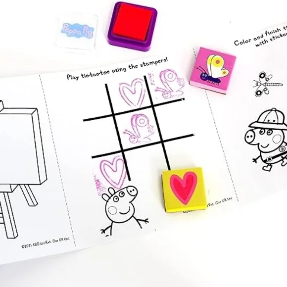 Peppa Pig Pink and Red Creativity Set - Picture 6 of 7